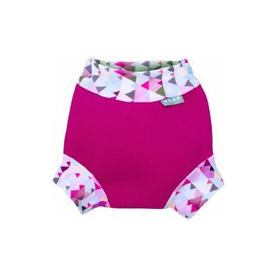 Unuo Neoprenové kojenecké plavky Mini trojúhelníčky holka Baby swimsuit – Zboží Dáma