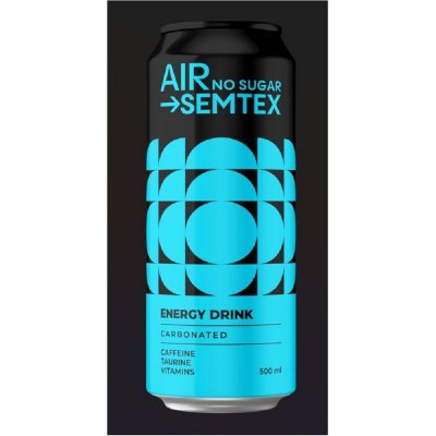 Semtex Air No Sugar Energy drink sycený 0,5l – Zboží Mobilmania