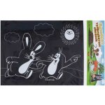 Škrabací Vyškrabovací obrázek Krtek A4 mix druhů 19x26cm – Zboží Dáma