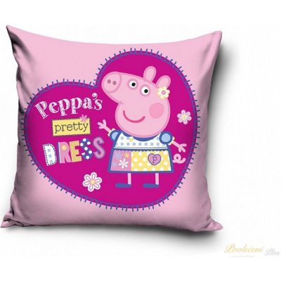 TipTrade Prasátko Peppa modelka 40 x 40 cm – Zbozi.Blesk.cz