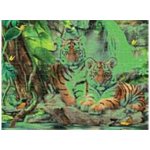 PRIME 3D Svítící puzzle Tygr u vodopádu 100 ks – Hledejceny.cz
