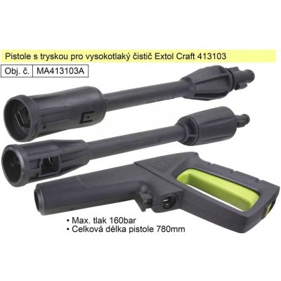 Extol 413103A Pistole s tryskou – Zboží Dáma