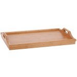 Excellent Houseware Snídaňový stolek bambusový podnos s nožičkami 50x30cm – Sleviste.cz