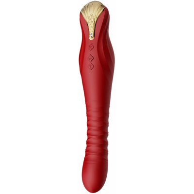 Zalo King Vibrating Thruster Velvet – Zboží Mobilmania