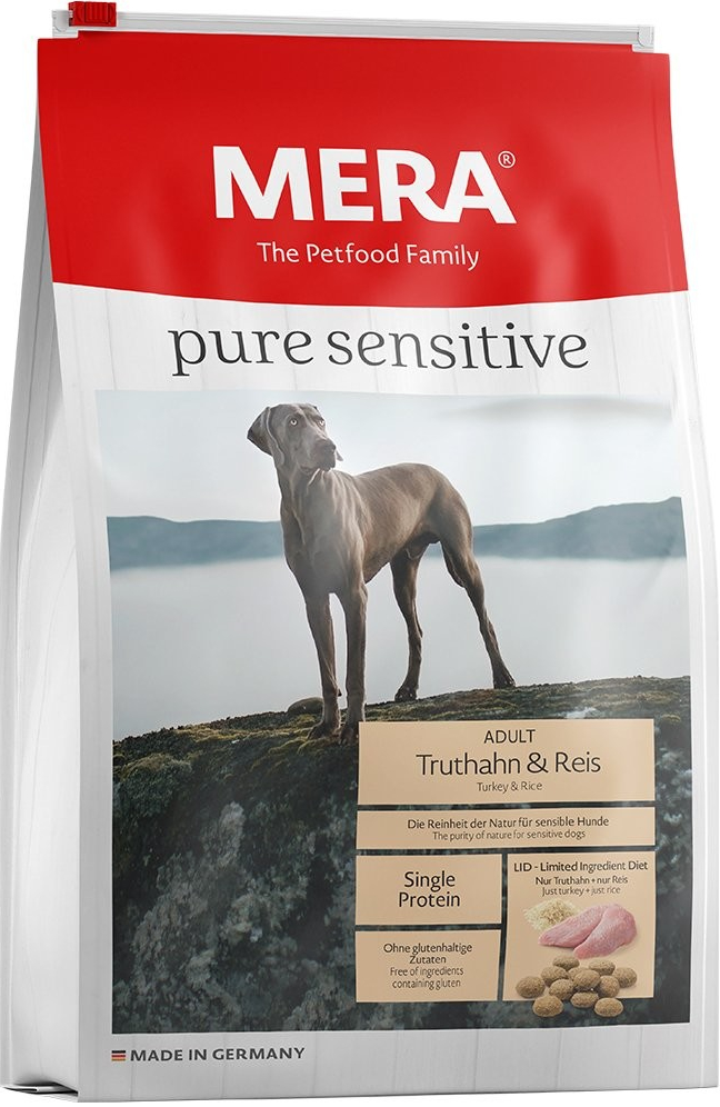 Mera pure Sensitive krocan a rýže 2 x 12,5 kg