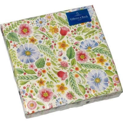 Villeroy & Boch Easter Accessoires ubrousky s květinami 33x33cm – Zboží Dáma