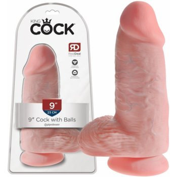 Pipedream King Cock Chubby 9" Cock with Balls