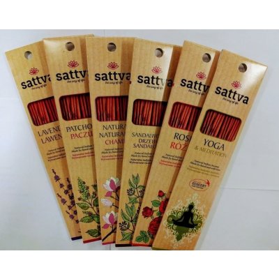 Day spa Sattva vonné tyčinky Pačuli 15 ks – Zboží Dáma
