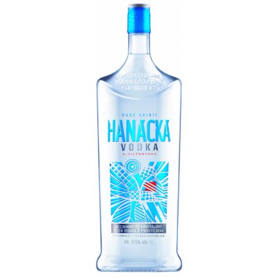 Hanácká Vodka 37,5% 1 l (holá láhev) – Zbozi.Blesk.cz