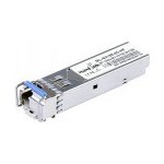 MaxLink 1.25G SFP optický modul, WDM(BiDi), SM, Tx 1310/Rx1550nm, 3km, průmyslový -40C+85C, 1xLC,DDM – Sleviste.cz