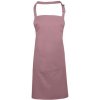 Zástěra Premier Workwear Pracovní zástěra za krk s kapsou PR154 Rose - Pantone 5015C 72x86cm