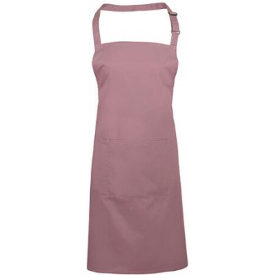 Premier Workwear Pracovní zástěra za krk s kapsou PR154 Rose - Pantone 5015C 72x86cm – Hledejceny.cz
