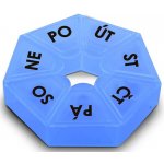 Eprodoma Box na léky kulatý plast – Zboží Dáma