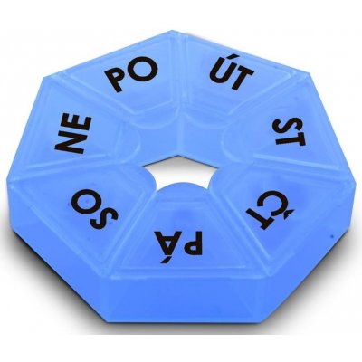 Eprodoma Box na léky kulatý plast – Zboží Dáma