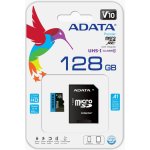 ADATA SDXC 128 GB UHS-I AUSDX128GUICL10A1-RA1 – Zboží Mobilmania