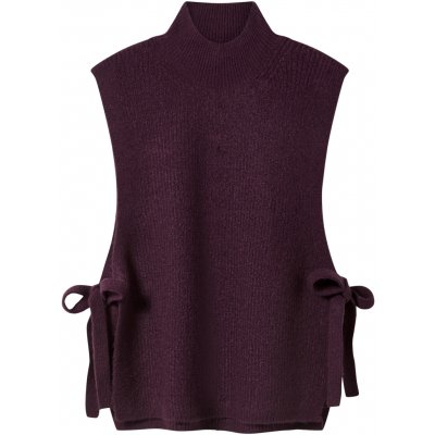 esmara Dámský pletený svetr bez rukávů lila fialová – Zboží Dáma