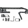 Doplněk Airsoftové výstroje CTM TAC CTM CNC hliníkový modulární konverzní kit RIS UPPER pro AAP-01 Černá