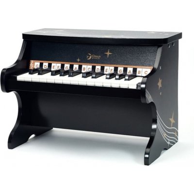 Classic World dětské piano černé – Zboží Mobilmania