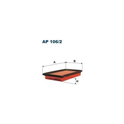Vzduchový filtr FILTRON AP 106/2 – Hledejceny.cz