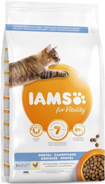 Iams for Vitality Cat Adult Dental Chicken 0,8 kg