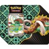 Sběratelská kartička Pokémon TCG Paldean Fates Premium Tin Great Tusk ex