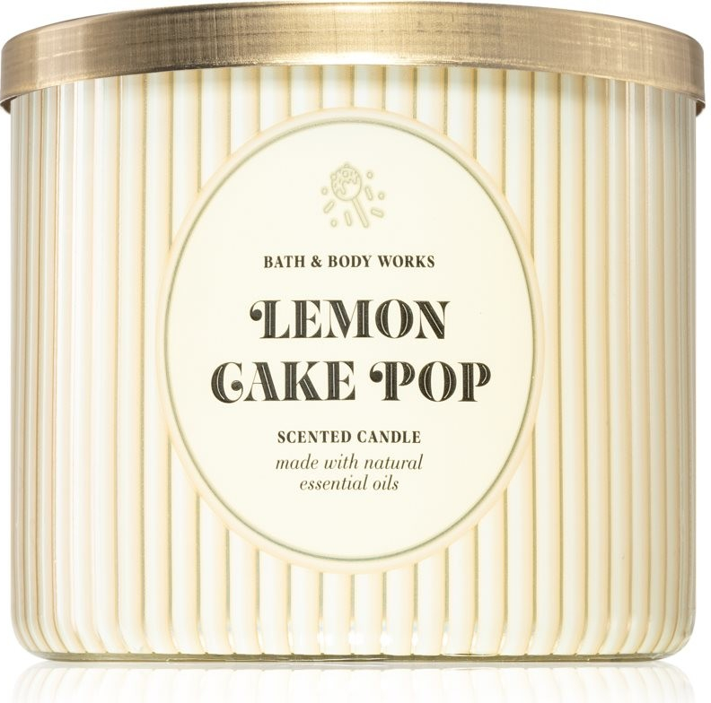 lemon cake pop candle bath and body works