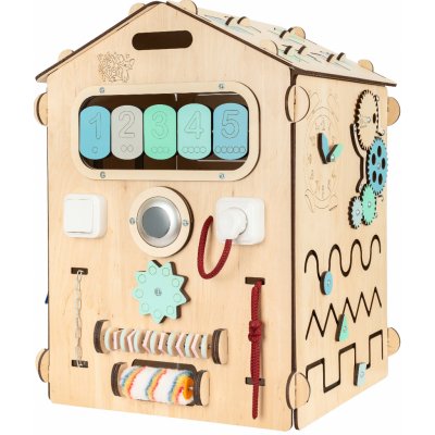 BusyKids Activity board domeček pro kluky – Hledejceny.cz