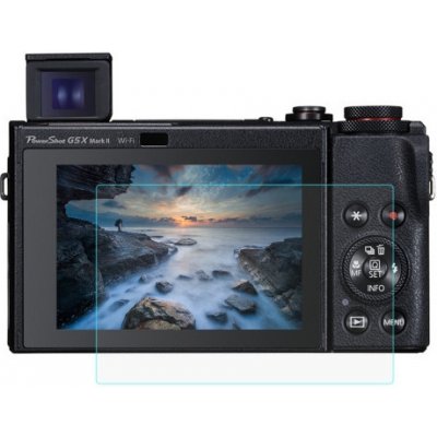 PULUZ PU5529 TVRZENÉ SKLO NA OCHRANU DISPLEJE PRO Canon PowerShot G5 X Mark II – Zboží Živě