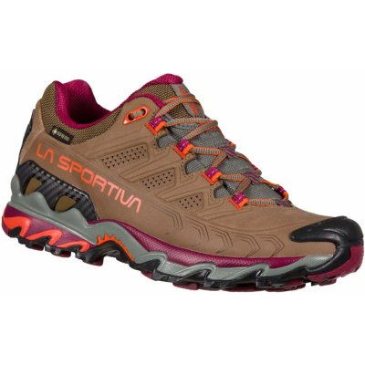 La Sportiva Ultra Raptor II Leather Wide Woman GTX Tupe/ red plum – Zboží Mobilmania