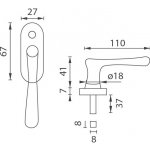 Cobra Elegant půloliva velká OFS bronz česaný – Sleviste.cz
