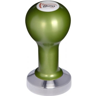 Buna Café Tamper kov zelený, SP, nerez mat, plochý 49 mm – Zbozi.Blesk.cz