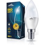 Eta EKO LEDka svíčka 8W, E14, teplá bílá ETAC37W8WW01 – Sleviste.cz