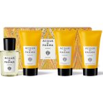 Acqua di Parma Colonia EDC 20 ml + osvěžující mycí prostředek na obličej 40 ml + krém na holení 40 ml + multifunkční krém na obličej 40 ml dárková sada – Zboží Mobilmania