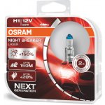 Osram Night Breaker Laser H1 12V 55W P14,5s 2 ks – Zboží Mobilmania