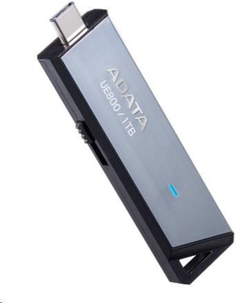 ADATA UE800 / 1TB / 1000MBps / USB 3.2/USB-C/Stříbrná (AELI-UE800-1T-CSG)
