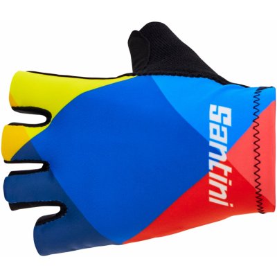 Santini Lidl Trek SF blue/red/fluo – Zboží Dáma