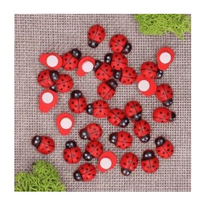 Dekorace Berušky s lepkou 20mm - 10ks – Hledejceny.cz