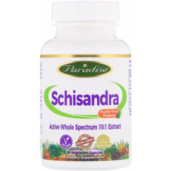 Paradise Herbs Schisandra Whole Spectrum Extract 60 veg kapslí