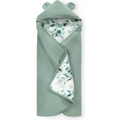 Hauck Zavinovací deka do autosedačky a kočárku Snuggle Leaves Mint – Zboží Mobilmania