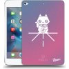 Pouzdro na tablet Picasee silikonový průhledný obal pro Apple iPad mini 4 Mirai Maneki Neko