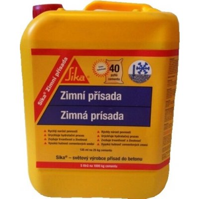 Sika Zimní přísada = superplastifikátor 5L – Zbozi.Blesk.cz