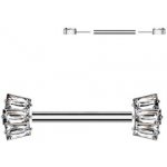Šperky4U piercing do bradavky titan Push In TIT1409-C – Sleviste.cz