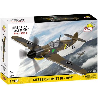 COBI 5873 World War II Německý stíhací letoun Messerschmitt BF-109F 1:48 – Sleviste.cz