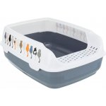 Trixie Delio WC s okrajem a čistícím roštem 38 x 20 x 50 cm – Sleviste.cz