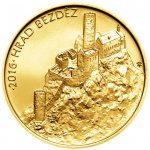 ČNB Zlatá mince 5000 Kč Hrad Bezděz 2016 Standard 1/2 oz – Zboží Mobilmania