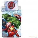 Jerry Fabrics povlečení bavlna Avengers Heroes 140x200 70x90