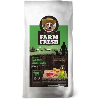 Topstein Farm Fresh Lamb & Peas Adult Grain Free 2 kg – Sleviste.cz