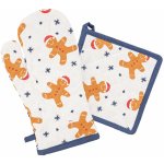 Home Elements s magnetem a podložka Perníčky bílá 18 x 32 cm 20 x 20 cm – Zboží Dáma