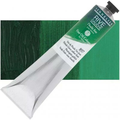 Sennelier Rive Gauche olejová barva 200 ml 897 phthalo green yellow shade – Hledejceny.cz