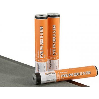 Pás asfaltový Bauder PYE PV 200 S5 EN břidlice přírodní 5m²/role – tloušťka 5,2 mm – Zboží Mobilmania